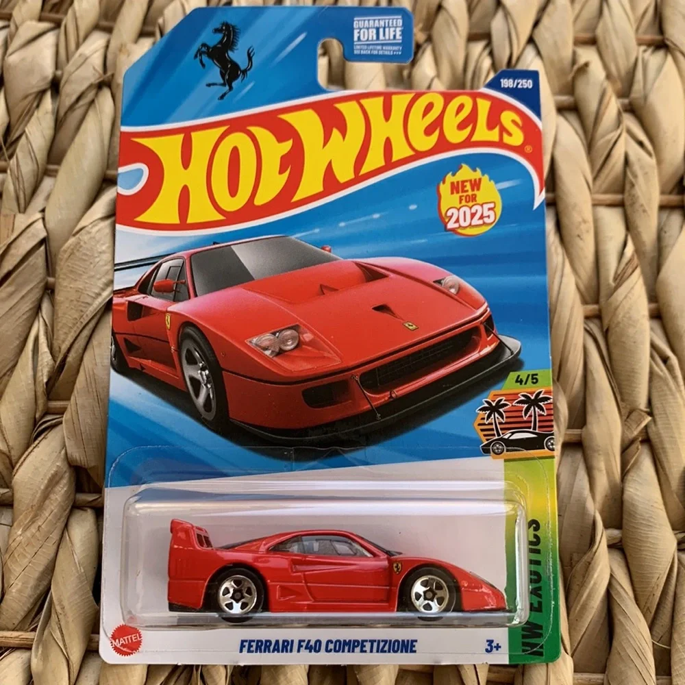 Hot Wheels Ferrari F40 Competizione Red Car Mattel HW Exotics 2025 New Hotwheels